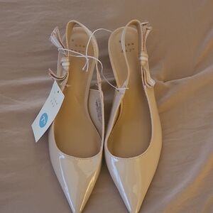 A New Day Cream Pointed Heels